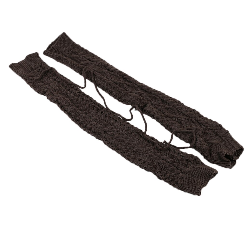 String kvinnor sticka tålös tjej vinter lår höga leggings stövlar strumpa: Nr .3
