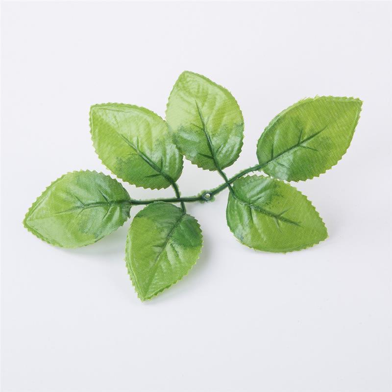 10 stuks kunstmatige bladeren bruiloft huisdecoratie rozenblaadjes diy knip- en plakwerk nepbloemen kunstplanten
