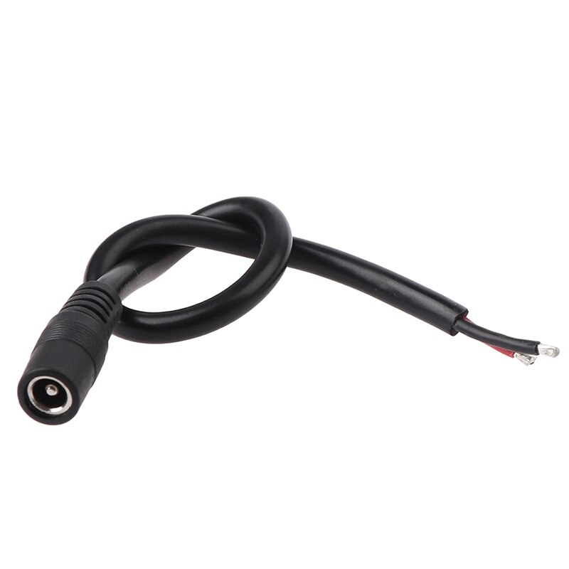 Dc Connector 5.5X2.1Mm Vrouwelijke Jack Adapter Kabel Draad Voor Led Strip Power Adapter Plug Cord