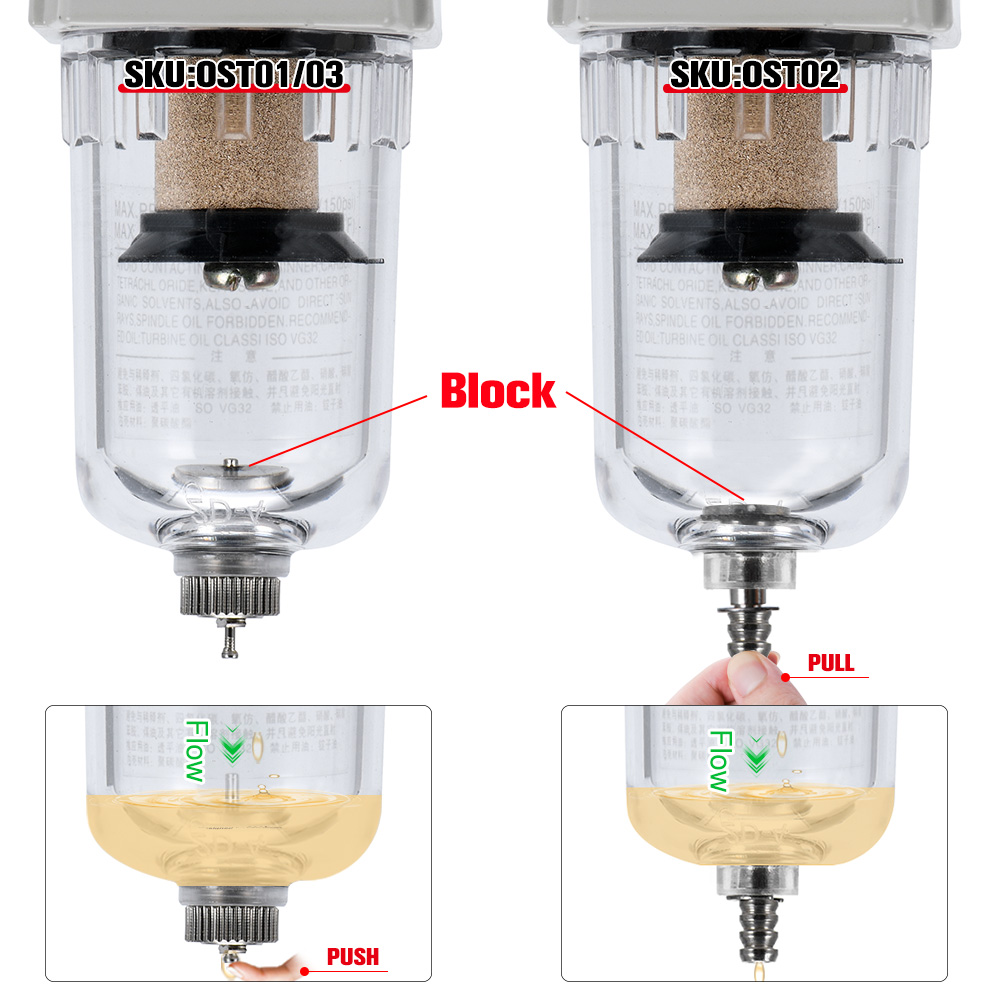 Tanque de captura de aceite de motor Universal, puede filtrar las impurezas, accesorios para automóviles, PQY-OST01,