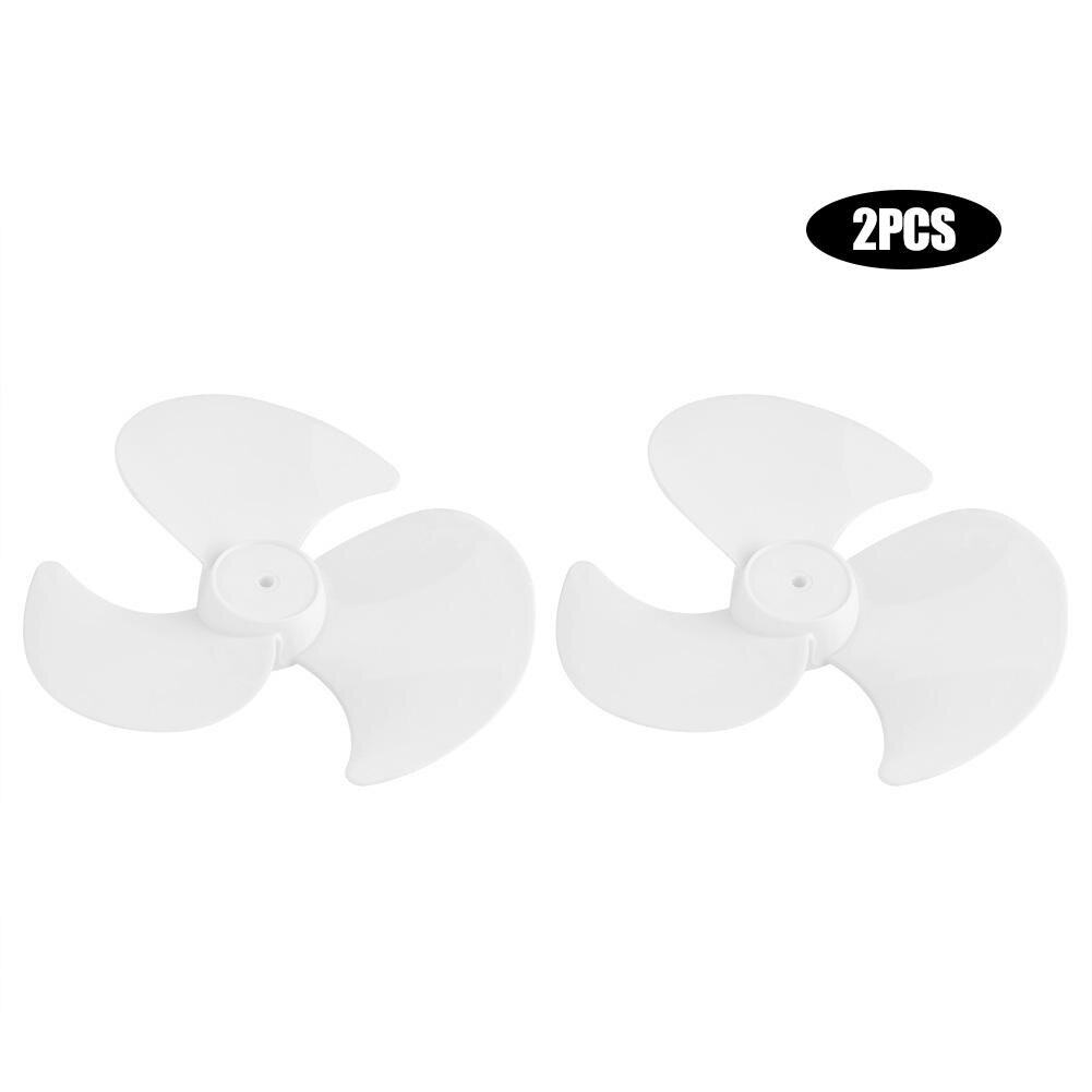 2Pcs Plastic Fan Blade Three Leaves Electric Fan Blades Accessories for 12 inches fan