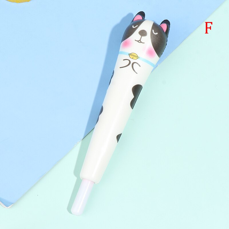 1Pc Gesimuleerde Kleur Trage Rebound Pen Eenhoorns Dier Neutrale Overdrukventiel Pen Neutrale Pen: F