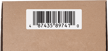 4x1.5cm Custom Barcode Sticker Label