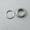 2000sets 4.5MM*8mm*4.5mm Size deviation copper black nickel blow hole garment accessories metal eyelet: silver