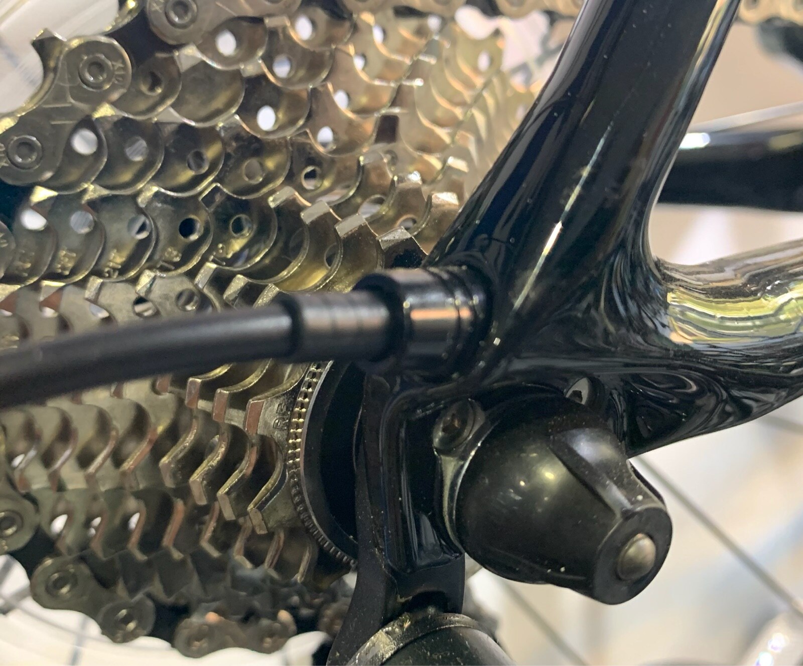 for Giant Road Bike TCR ADV SL DEFY Rear Fork Shifter Derailleurs Cable Stopper end