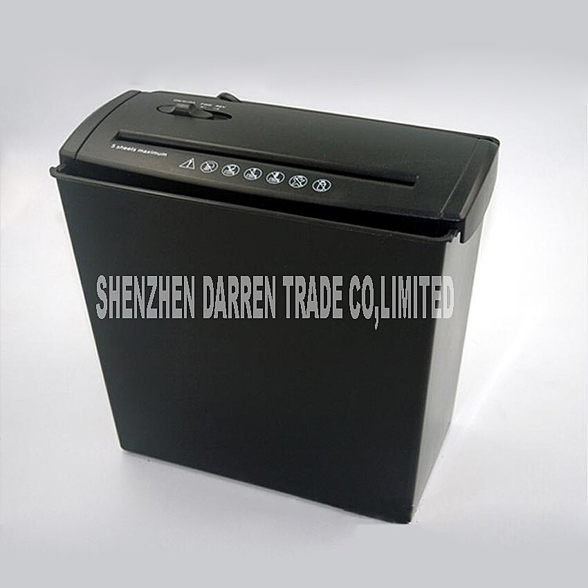 1pc a606b mini elétrica shredder arquivo shredder tira escritório casa de alta potência elétrica shredding 220v 140w