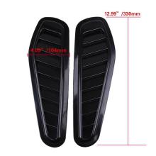 Cover Sticker 2pcs/set Car Decorative Air Flow Intake Bonnet Universal Parts Engine Useful