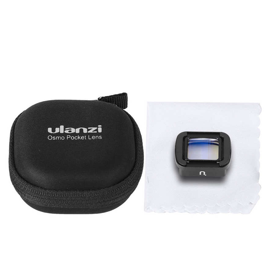 Ulanzi OP-11 1.33X anamórfico cine lente para DJI osmo bolsillo cámara de bola de acción cam