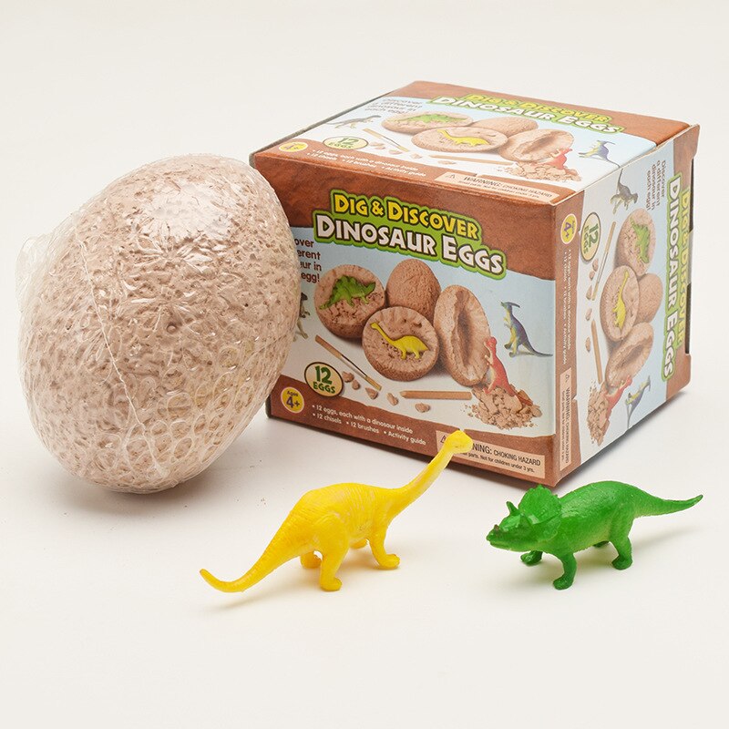 Jajo dinozaura archeologiczne zabawki wykopu dinozaur zabawki dla dzieci dinozaur zabawki Model dinozaura puzzle jajo dinozaura DIY zabawka