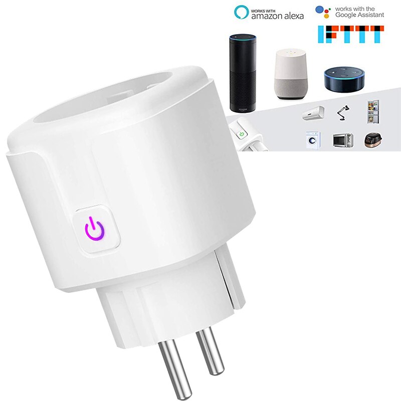 100-240V Wireless Smart Home Power Socket Remote Control Socket WiFi Smart Timer Plug EU US Plug 16A