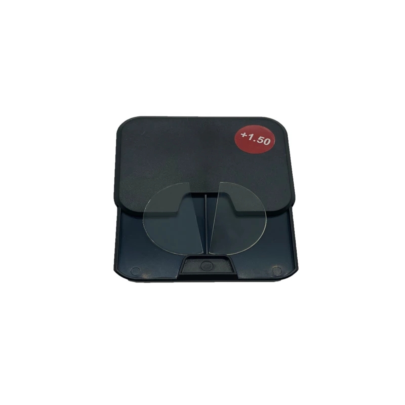 Occhiali da lettura bifocali da vista lenti da uomo lenti adesive ingrandenti di alta qualità lenti per presbiopia sostituibili in silicone liquido: +100