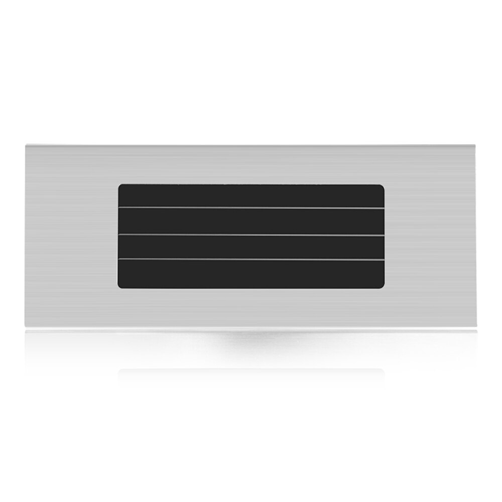 Plafón Solar LED para puerta de casa, lámpara de acero inoxidable impermeable para exteriores, decoración de jardines