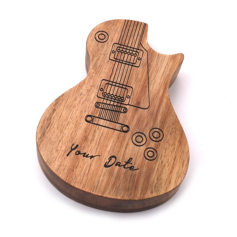 Púas de guitarra eléctrica acústica, ukelele, guitarra eléctrica, cualquier mensaje, 3 unidades