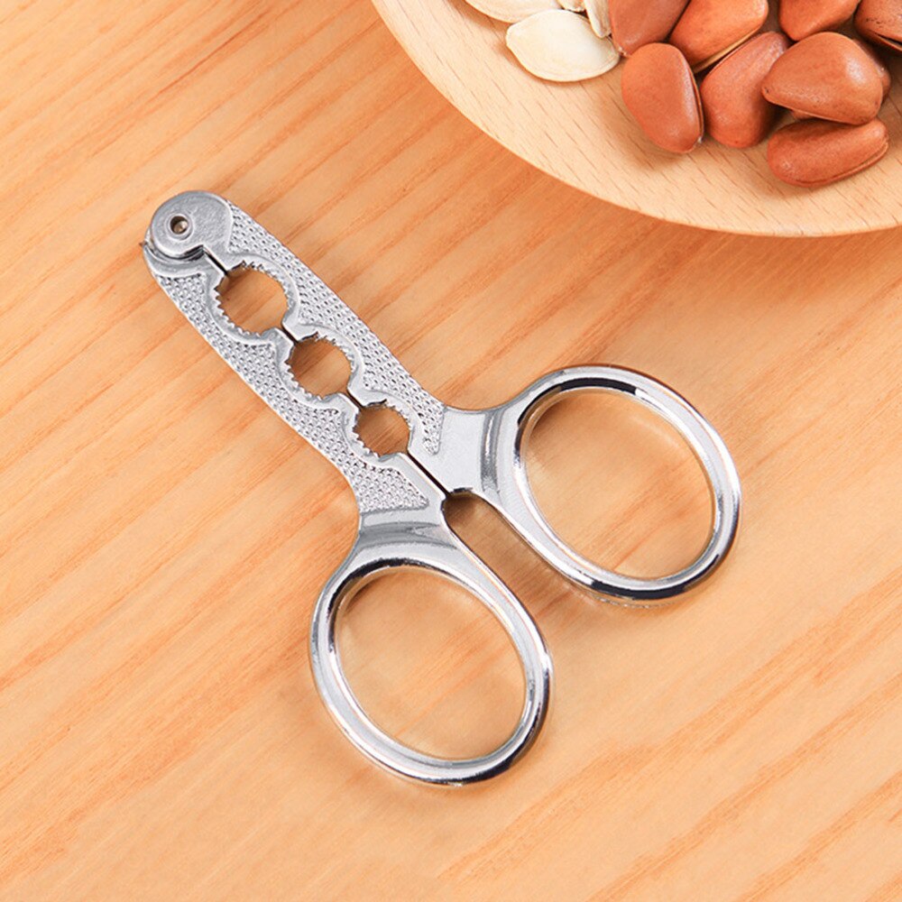 Stainless Steel Seeds Shucker Sheller Scissor Plier Clamp for Sunflower Seeds Melon Seeds Pumpkin Seeds Pine Nut