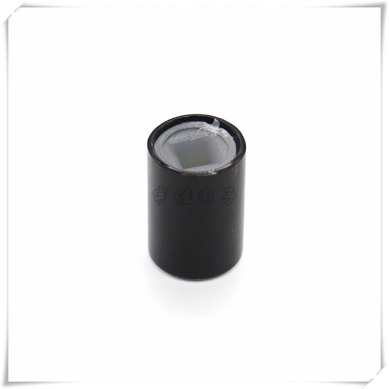 5 Stuk 10 × 15Mm Zwart Aluminium Legering Licht Touch Schakelaar Knop Cap Computer Case Sleutelschakelaar Cap Vierkante gat 3.2 × 3.2Mm