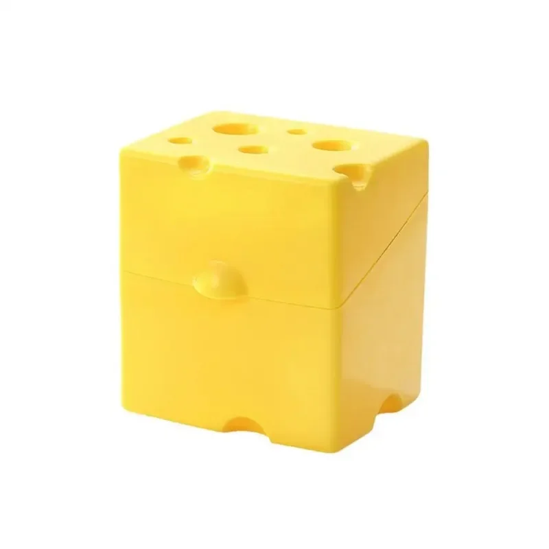 Sliced Cheese Storage Container Plastic Butter Block Lid Box Cheese Slice Saver with Holder Flipped Sliced Cheese Storage Box