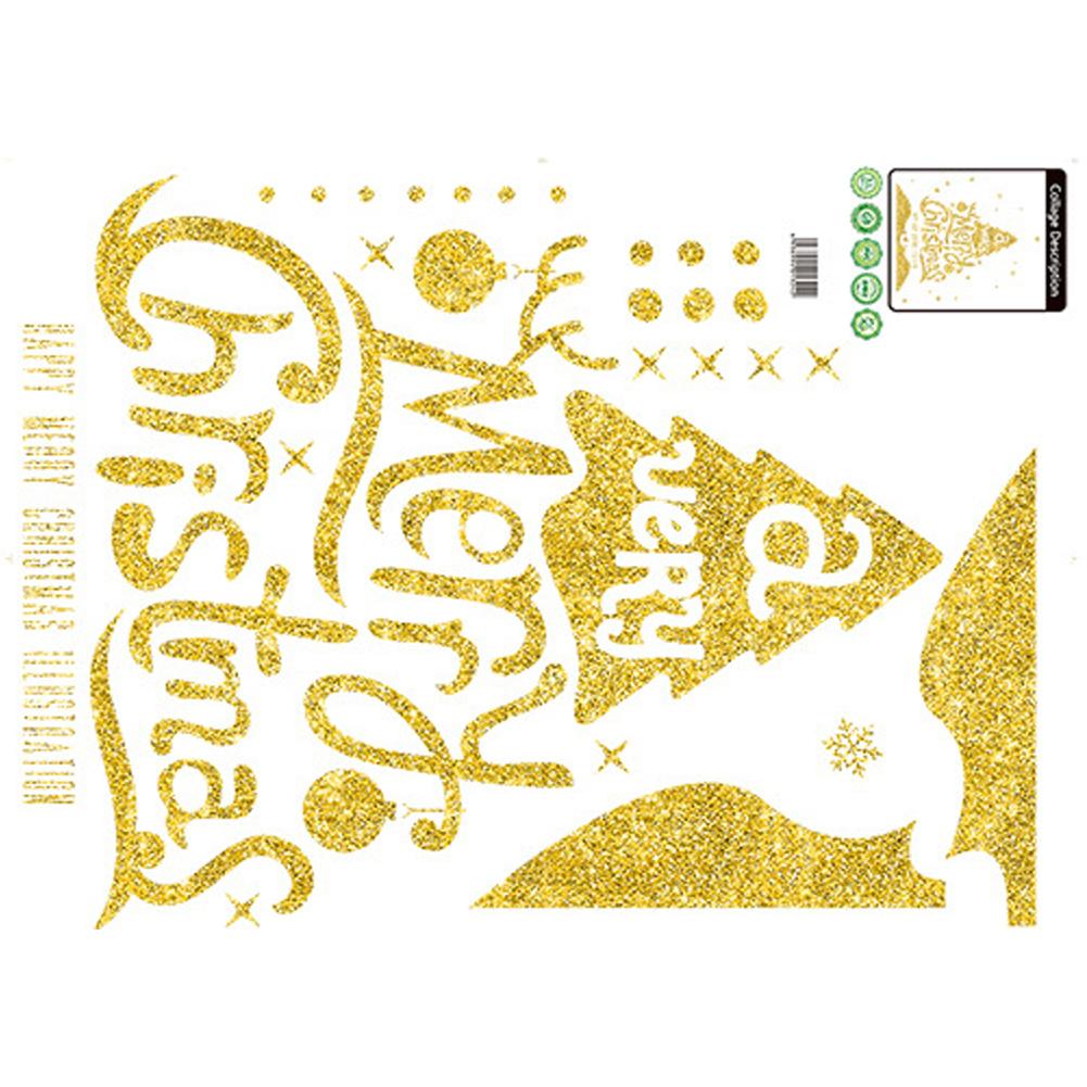 Merry Christmas Snowflake Wall Stickers For Kids Rooms Nursery Window Home Decor Vinyl Year Wall Decals Diy Mural Art: A