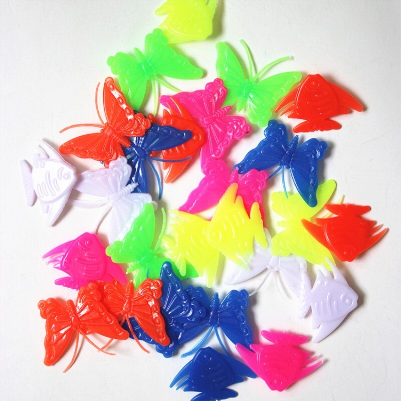 36pcs/bag Bicycle Wheel Plastic Spoke Bead Children Kids Clip Colored Decoration For Bike Road Mountain Bicycle Random Color