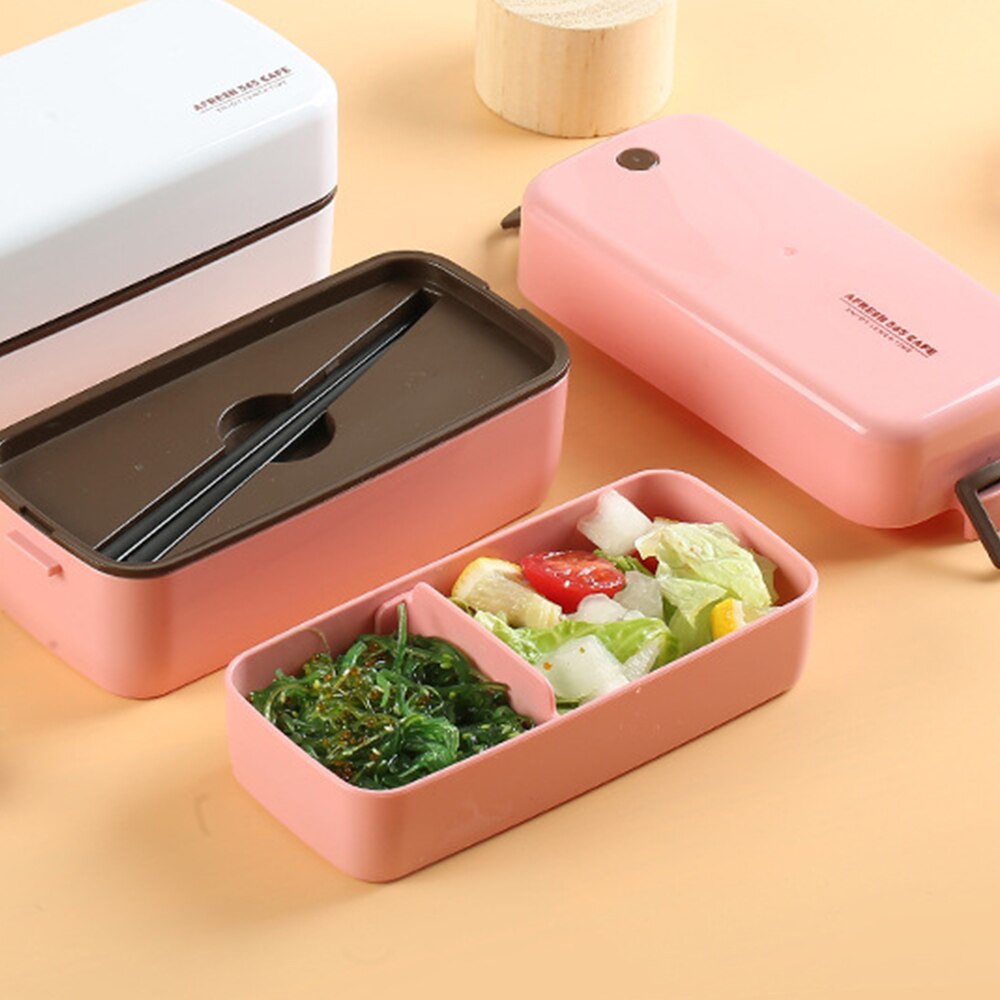 700ml Portable Japanese Lunch Box Food Container Bento Box Eco Friendly Wheat Straw Lunchbox For Kids Food Box