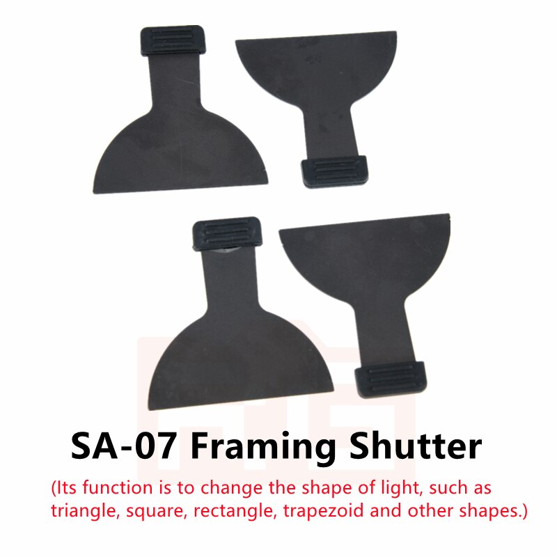 Godox S30/S60 Focusing LED Light Accessories Projection Lens Gobo SA-17 Bowens Mount LED Light To Projector Attachment Spotlight: SA-07
