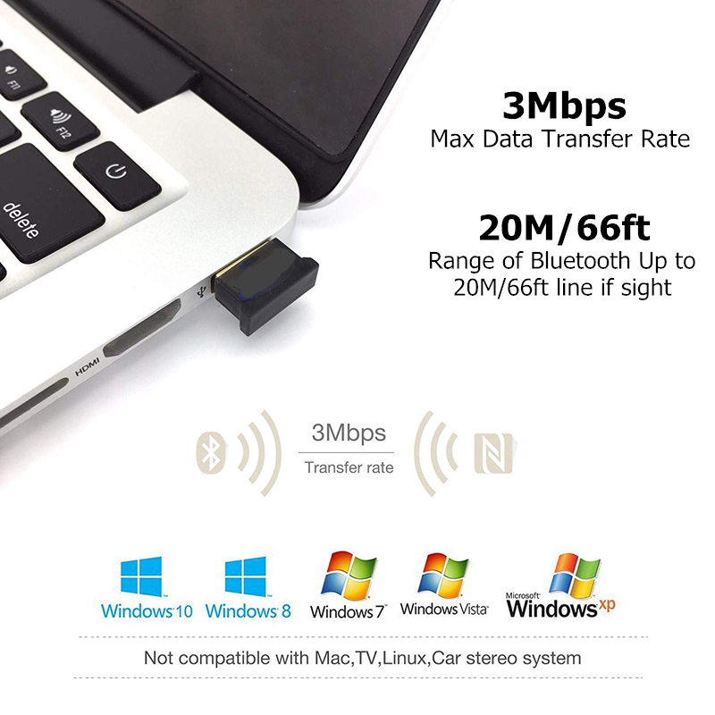 Bluetooth Adapter 4.0 USB Dongle Bluetooth Music Receiver For PC Computer Wireless Bluthooth Mini Bluetooth Transmitter Adapter