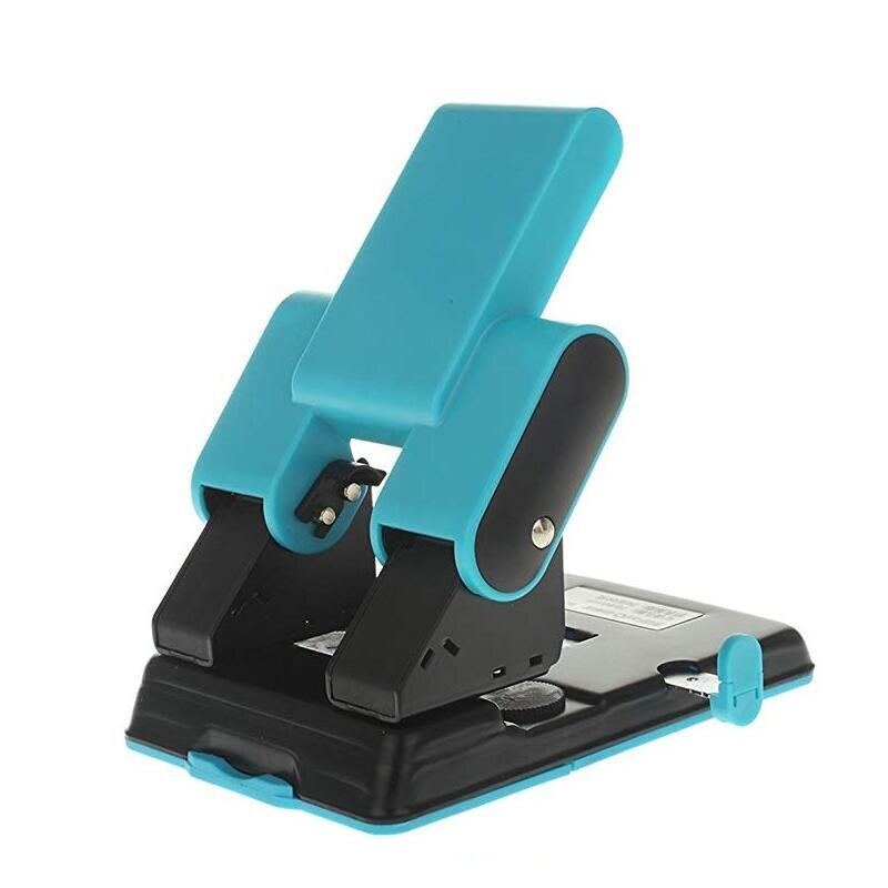 2-Hole Punch Heavy Duty Punch 6mm Holes 70mm- 80mm Adjustable Hole Distance 70 Sheet Capacity Easy to Press Down office supplies