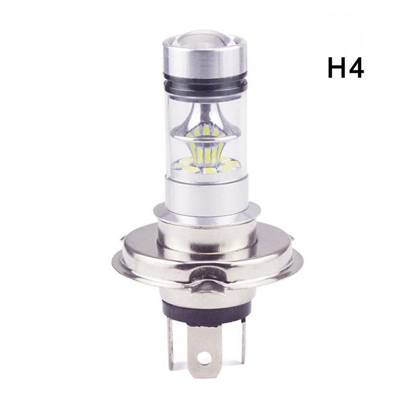 12V 24V H4 H7 Led 100W 3030 20SMD 6500K Mistlampen Super Heldere Witte Lamp koplampen Voor Auto