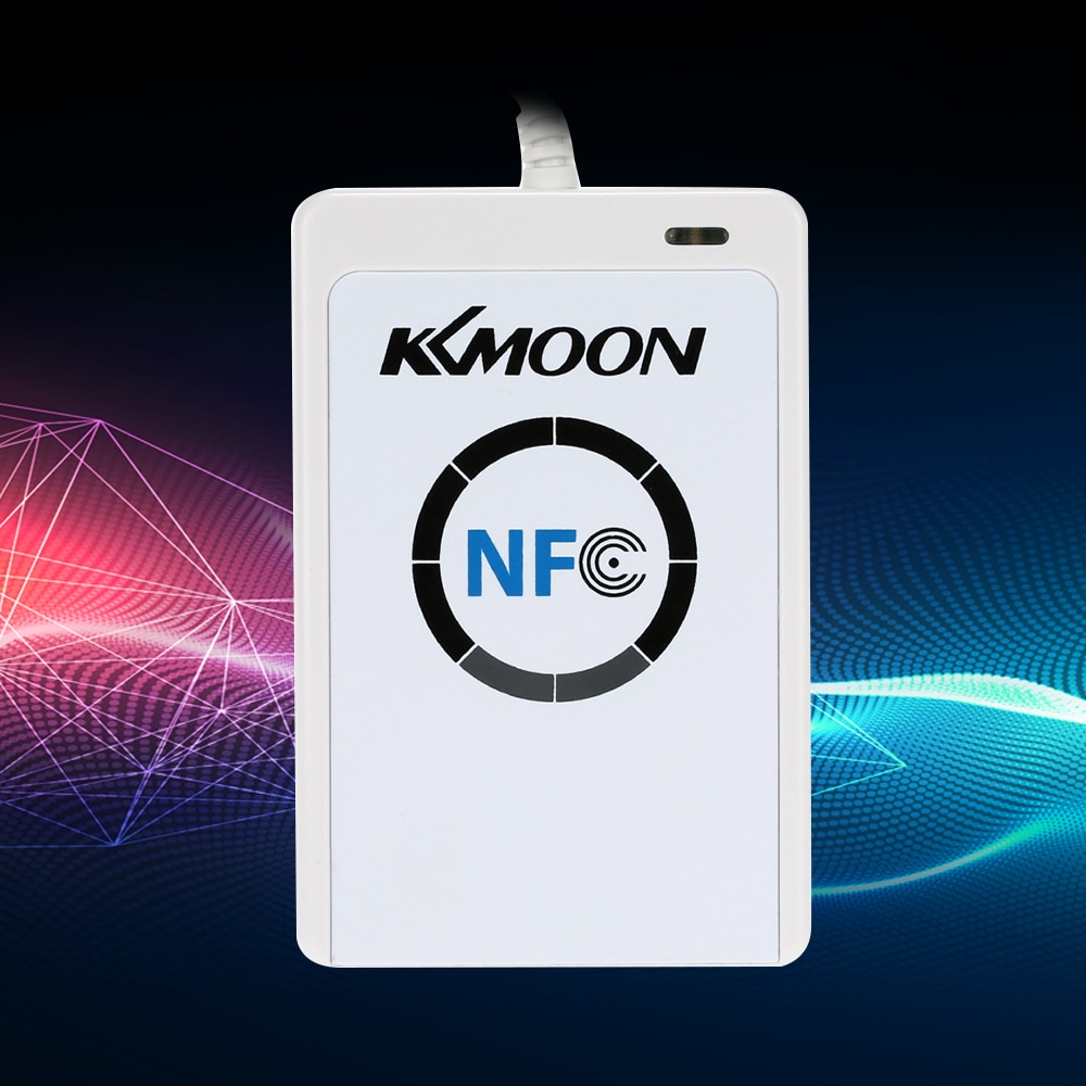 KKmoon NFC ACR122U RFID Contactless Smart Reader Writer USB SDK IC Card Support FeliCa card