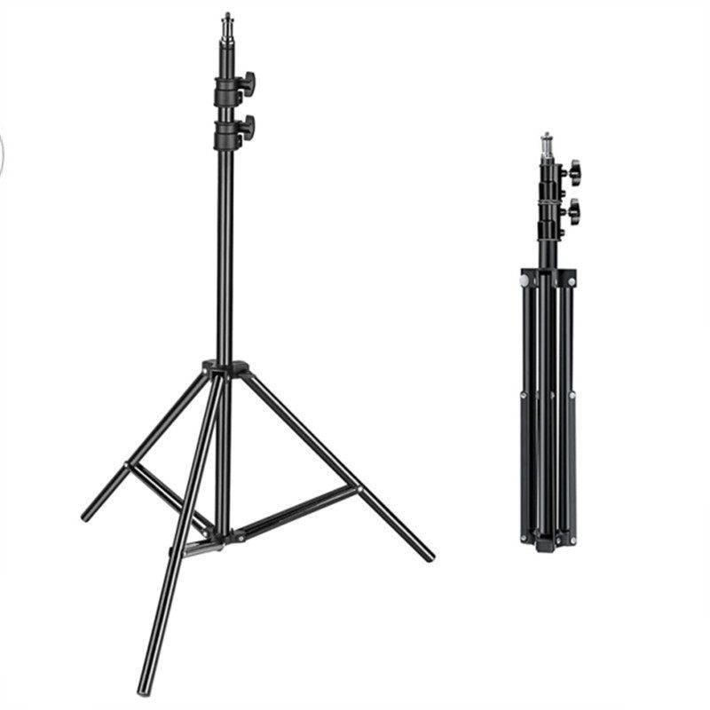 Photography Heavy Duty Tripod Stand Sturdy Aluminum Alloy Floor Selfie Ring Light For Studio Umbrella Backdrop LED Panel