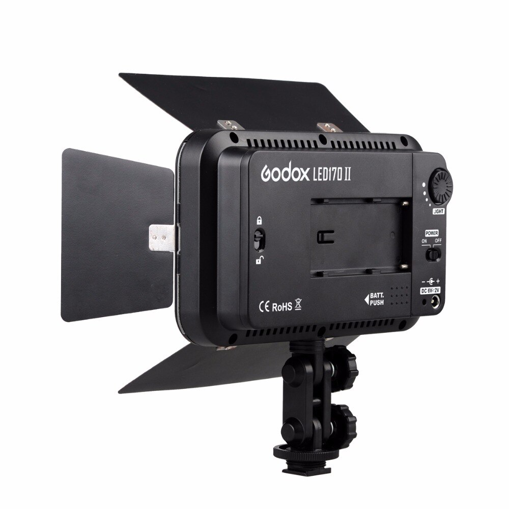 Godox lumière LED 170II Dimmable 5500-6500K Photo vidéo lampe lumières pour vidéo lumière lampe caméra caméscope Photo photographie