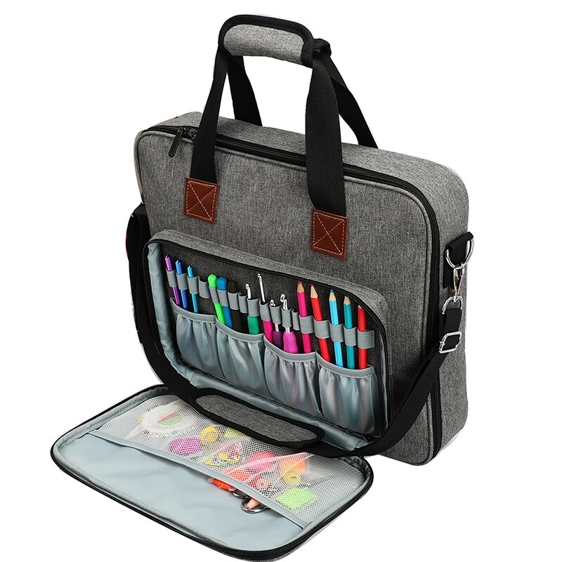 Lege Breinaalden Case Travel Organizer Opbergtas Voor Rondbreinaalden En Andere Accessoires