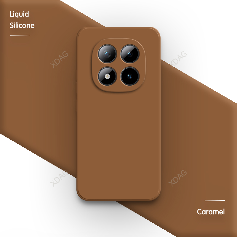 Original Phone Case for Xiaomi Redmi Note 15 Pro Plus Pro+ Note15 15Pro 5G Liquid Silicone Soft Simple Back Cover Funda Carcasas: WHITE / Redmi note 15 pro 5g