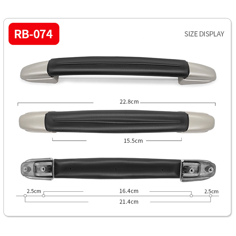 20 arten Schwarz Universal Gepäck Griff Koffer Griff Ersatz Reise Trolley Griff Tasche Griff Grip Zubehör: Lila