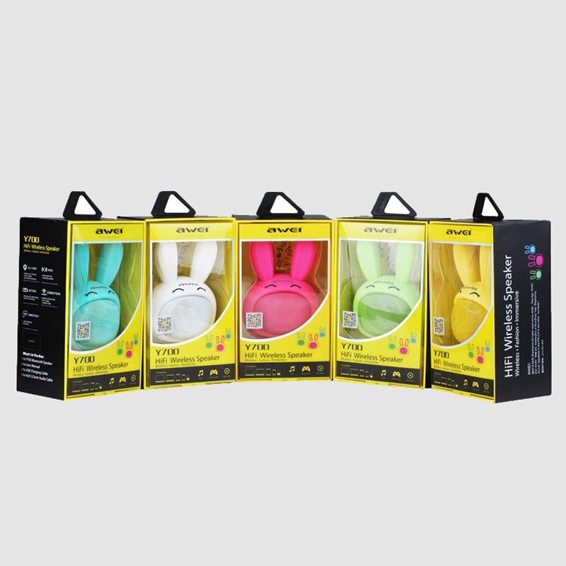 Bonitos altavoces inalámbricos Bluetooth de dibujos animados, altavoces Bluetooth universales portátiles al aire libre, Bass Girl Fans, de sonido Hifi