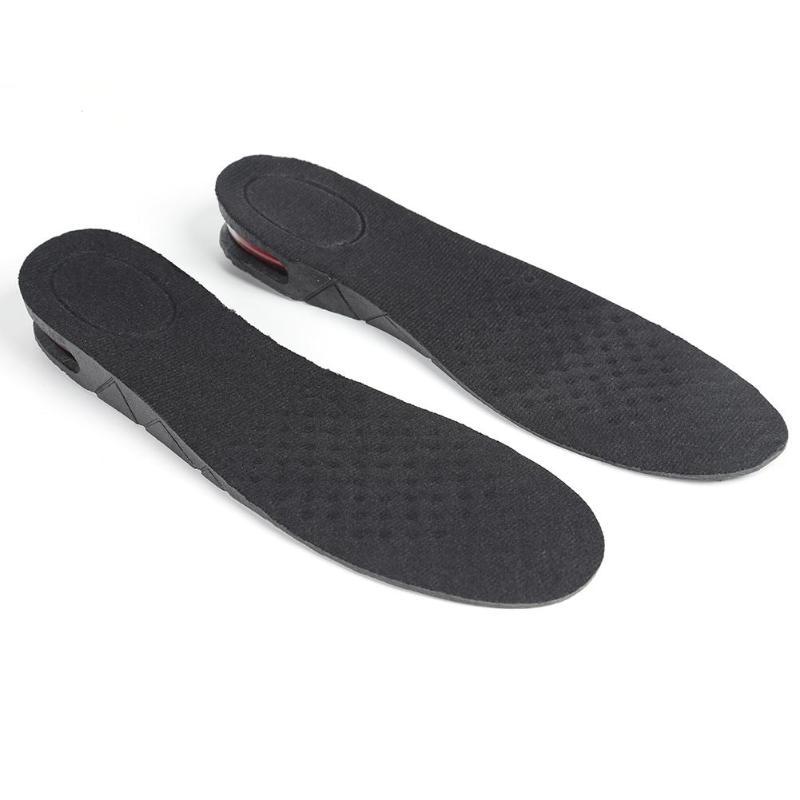 1 paire TPR unisexe hauteur augmentation semelle rehaussement coussin coupe réglable femmes hommes ascenseur chaussure talon Insert Pad: 	30mm