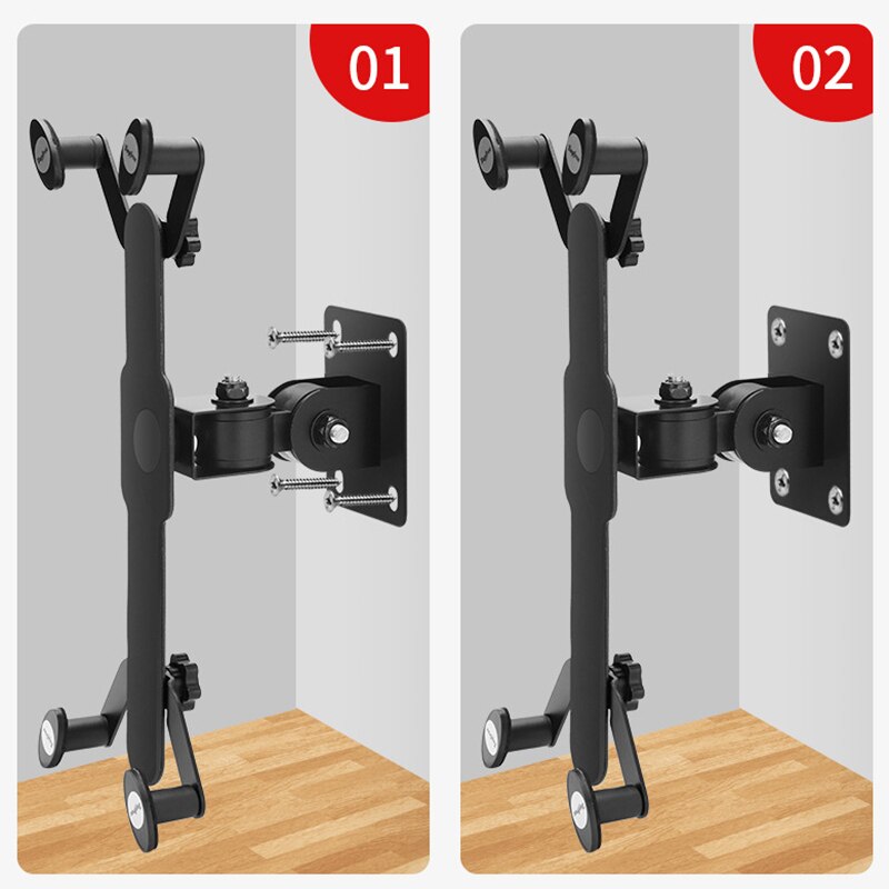 Tablet Holder with Desk Clamp Mount Wall Bracket Stand for iPad Pro 12.9" 10 inch Air Mini Monitor Samsung Huawei
