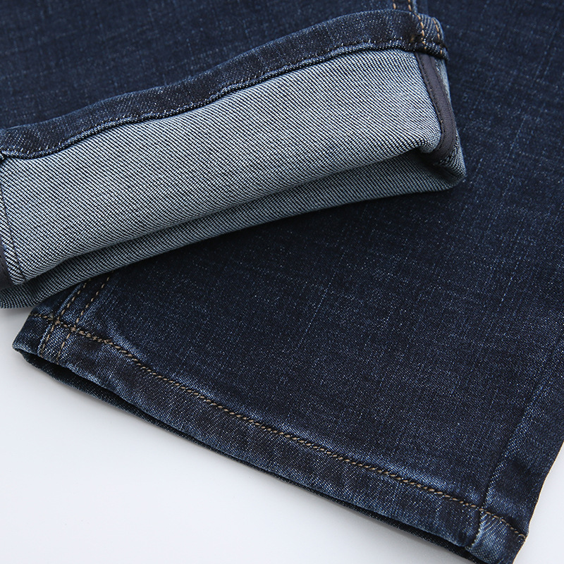 130cm alargar Vaqueros Hombre Otoño e Invierno elástico Jeans alto 190cm-220cm hombres Extra largo Denim Pantalones de talla grande 31-46