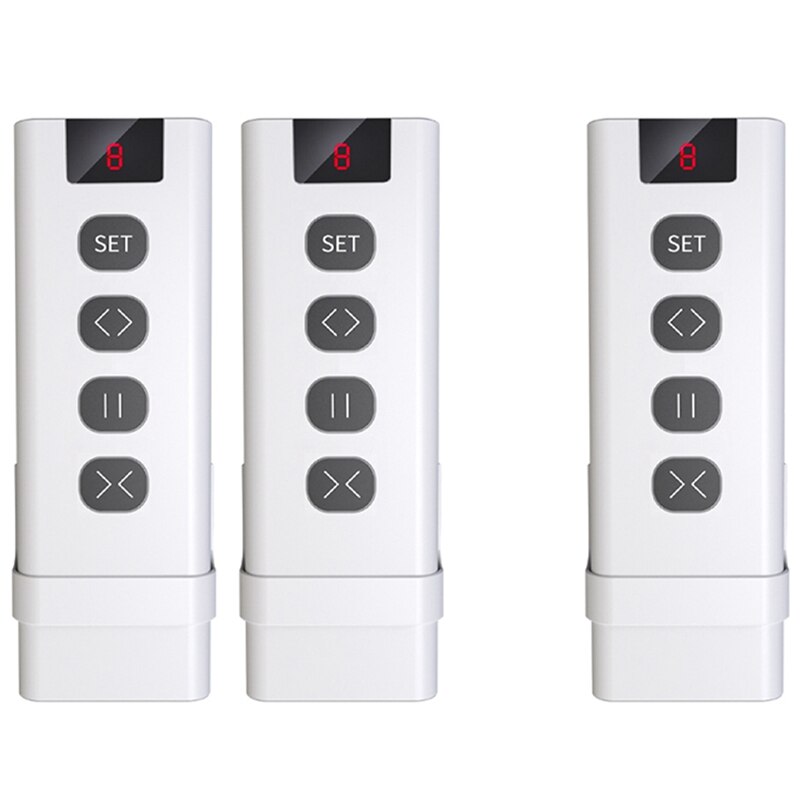 Curtain Accessories Emitter 9 Channel RF433 Remote Control for WiFi Curtain Switch RF Roller Blinds Module