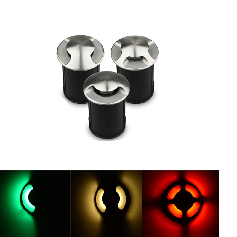 Dc 12v led trin lys udendørs terrasse vandtætning terrasser trappebrønd frankrig villa inground /underground decor yard