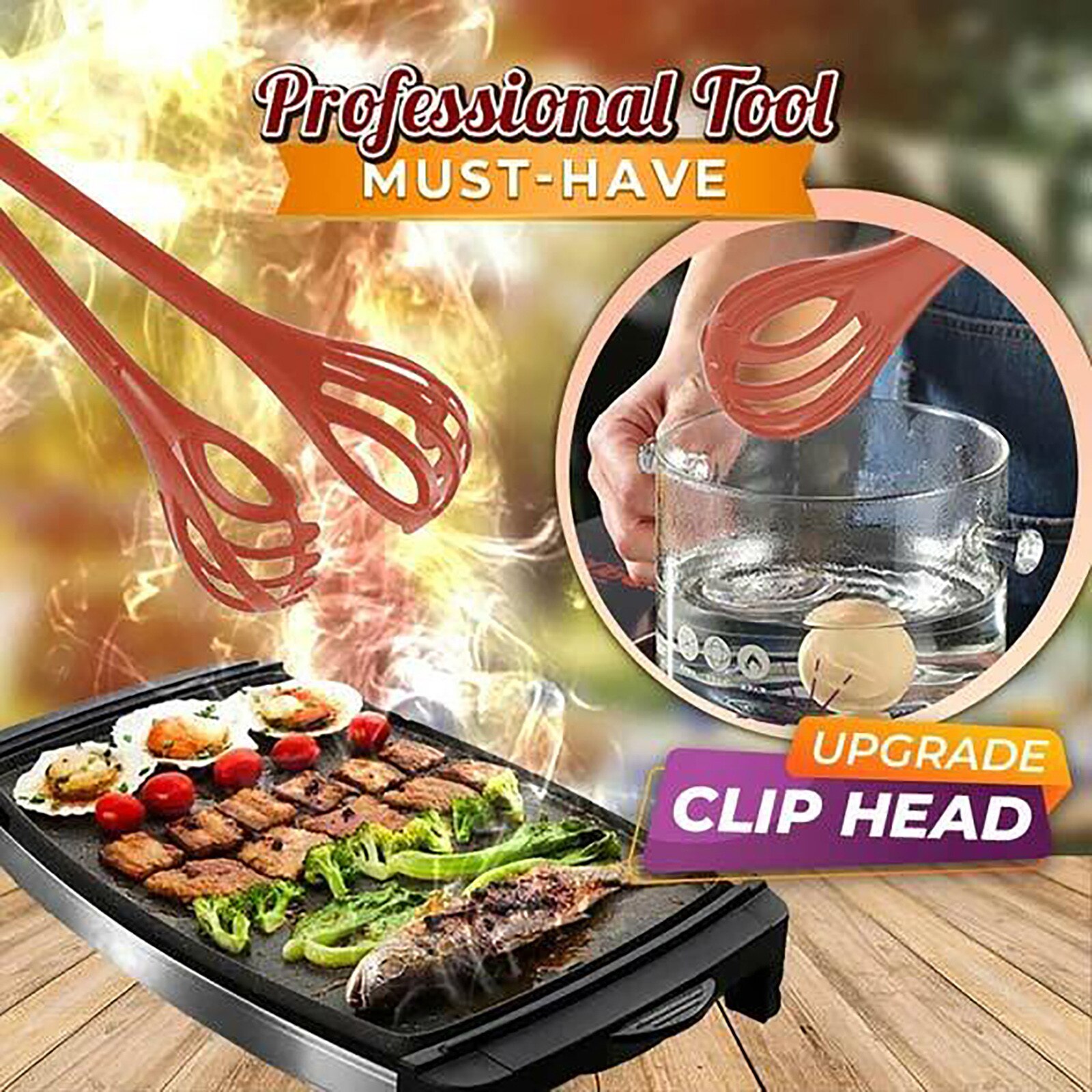 Siliconen Voedseltangen Keuken Tang Siliconen Antislip Koken Tang Barbecue Salade Gereedschap Barbecue Keuken Accessoires Ermakova