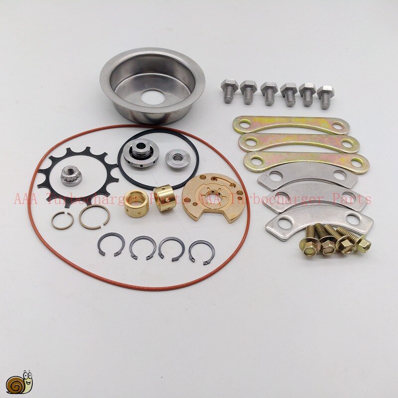 T3/t4 t04e/t04b turbo reparationssatser 360 graders axiallager leverantör aaa turbo delar