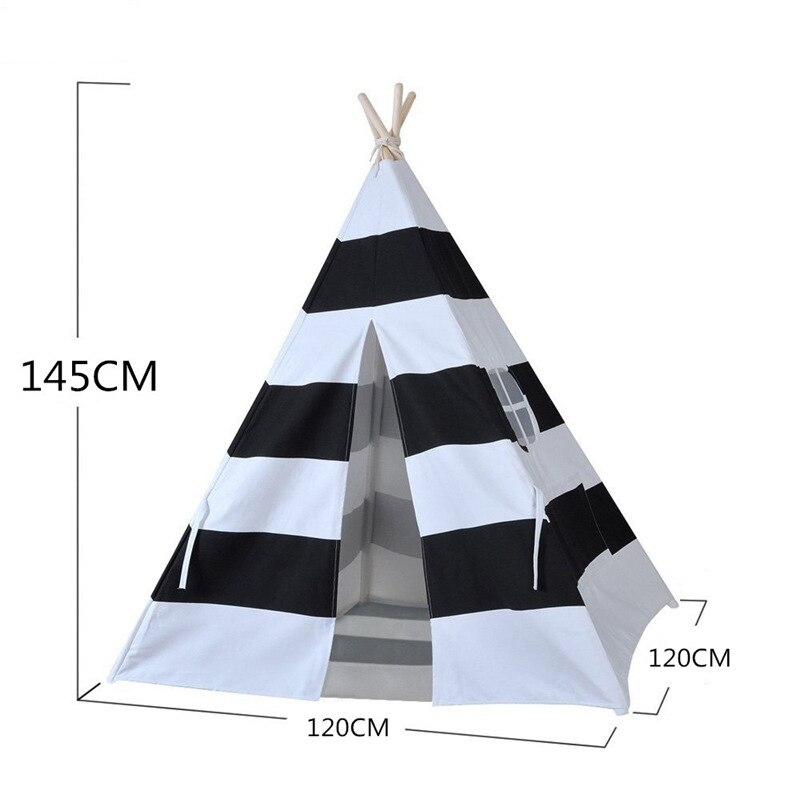 Kids Teepee Tent for Kids with Carry Case Kids Foldable Play Tent for Girl or Boy Indoor and Outdoor