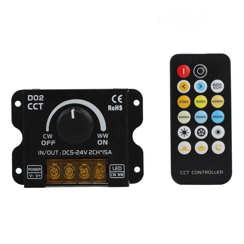 LED Light Strip Dimmer LED Dimmer Remote Control for Bar for Home