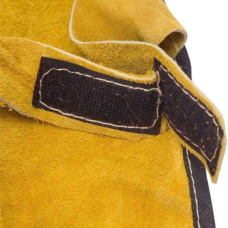 Head-Wearing Leather Protective Welding Helmet Double-Turn Welding Special Head Protective Helmet