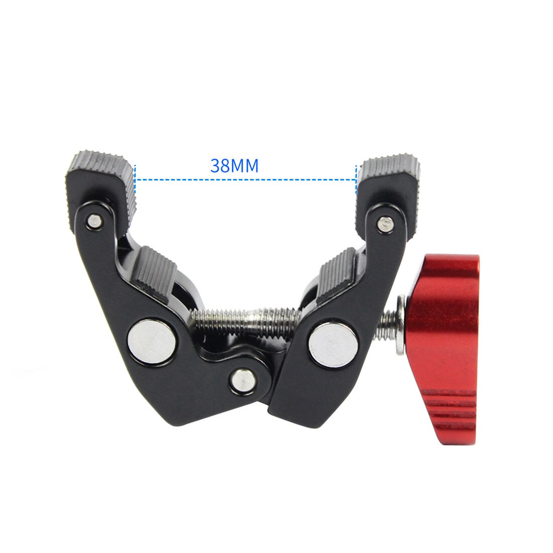 Adjustable Friction Articulating Magic Arm 7 9 11 inch 1/4" Cold Shoe Mount Super Clamp for Flash Light Monitor Video SLR Camera: Small Clamp