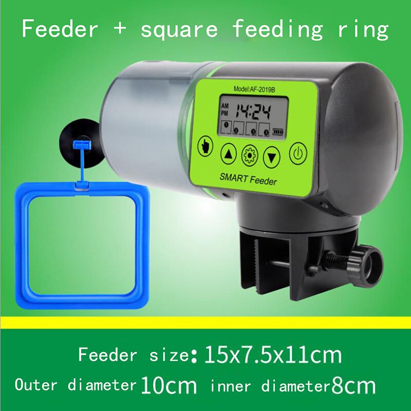Smart Automatic Fish Feeder Aquarium Feeder Fish Tank Auto Feeding Dispenser
