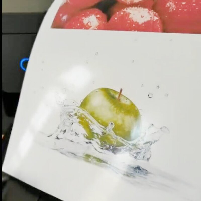 Special Layer A4 Blank Glossy Vinyl Sticker Label Synthetic Paper for INKJET Printer