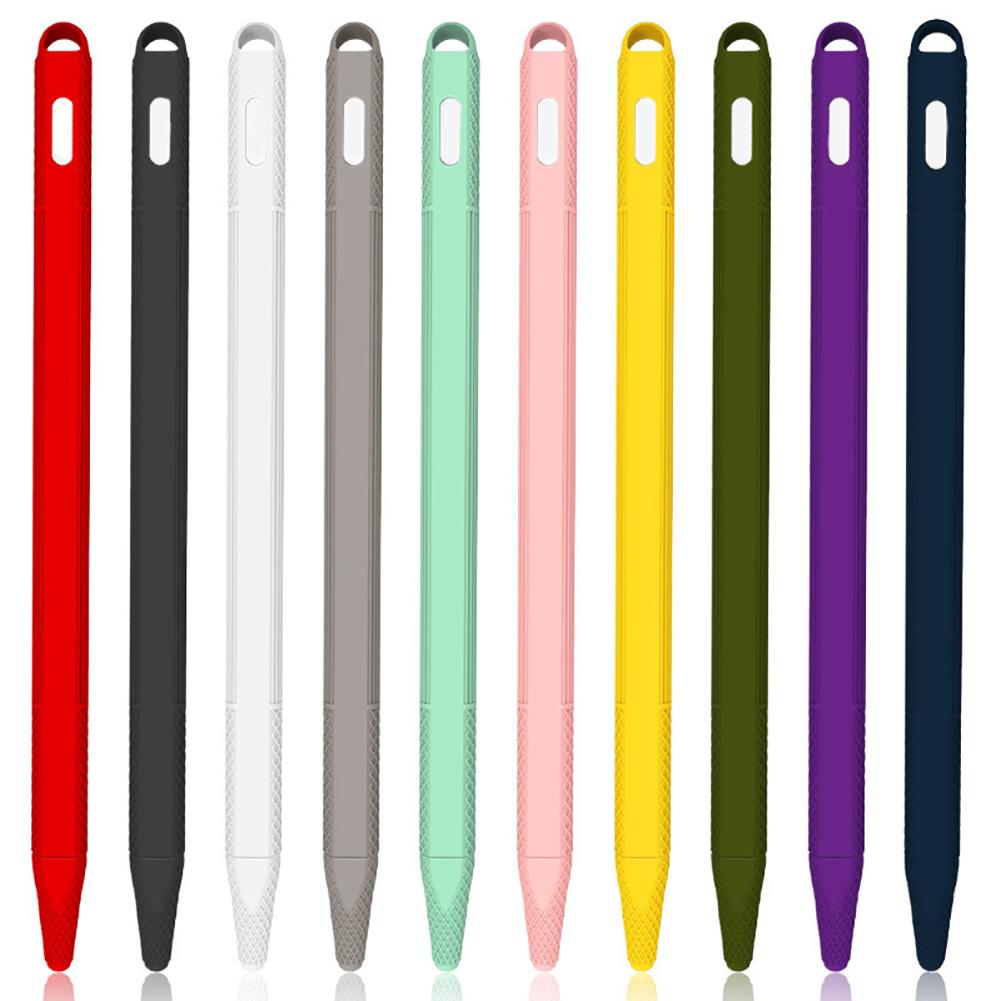 For Apple Pencil 2 Case Anti-Slip Silicone stylus pen touch pen Protective Case Cover Skin for iPad Pencil 2 Gen ручка стилус