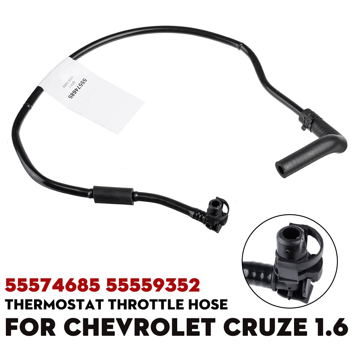 Auto Parks Throttle Valve To Thermostat Hose Hard Tube 55574685 55559352 For Cruze 1.6 Aveo for Astra Verano