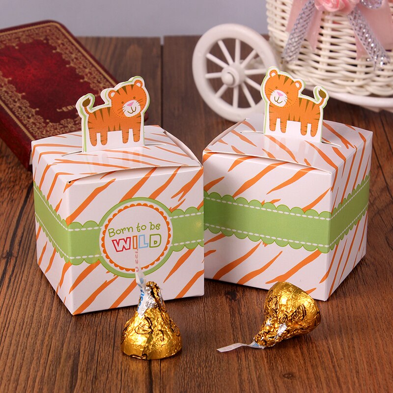 12 Stuks "Baby On Board! "Pop-Up Zeilboot Baby Candy Box Blue Birthday Party Baby Shower Decoraties Kids Favor Box: Mintgroen